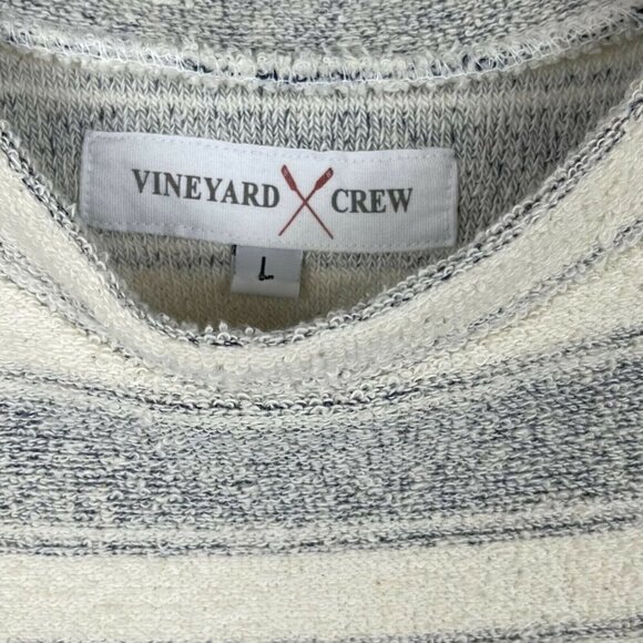 Vineyard Crew Women Long Sleeve Crew Neck Sweater Size L - Picture 5 of 6